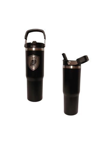 28oz Stainless Steel Flip Straw Tumbler