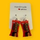 Reese’s peanut butter cup earrings Reese’s peanut butter cup earrings
