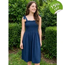 Deep Blue Dress