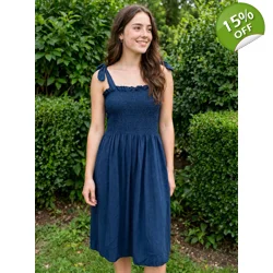 Deep Blue Dress