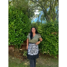 Black & White Half Apron