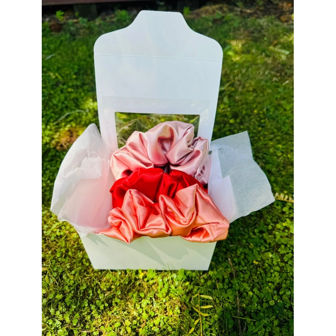 Additional Image for Satin Scrunchie x 3