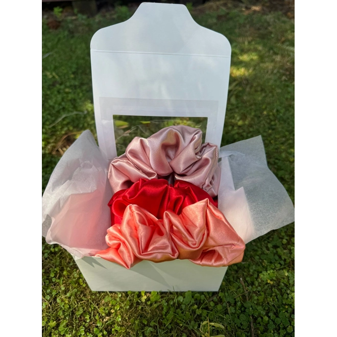 Additional Image for Satin Scrunchie x 3