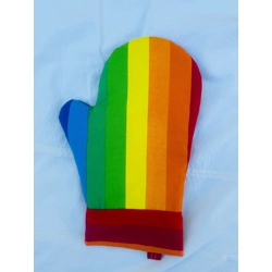Rainbow Oven Mitt