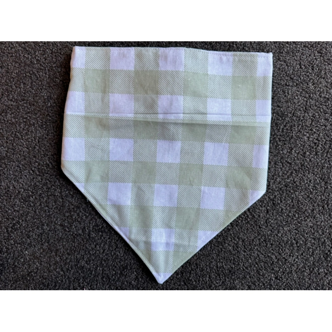product Image for Sage Checkered Bandana L