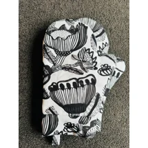 Black&White Oven Mitt