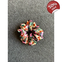 Christmas Satin Scrunchie