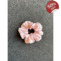 Peach Scrunchie