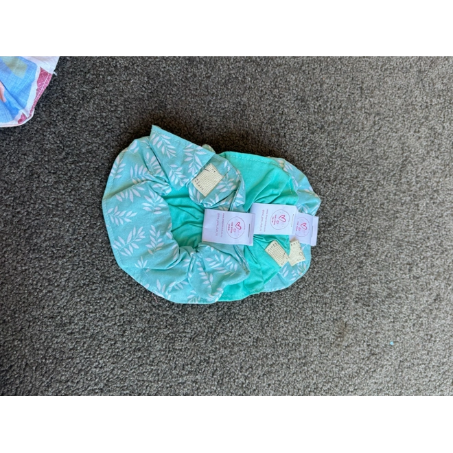 Additional Image for Blue Scrunchies x 3