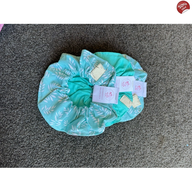 product Image for Blue Scrunchies x 3