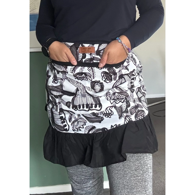 product Image for Black & White Half Apron