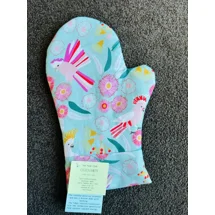 Flowers & Birds Oven Mitt