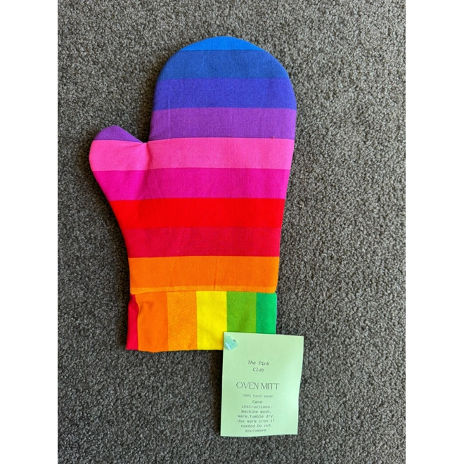 product Image for Rainbow Oven Mitt