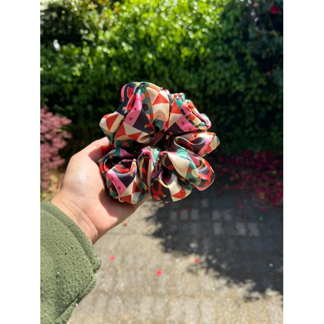 Additional Image for Christmas Satin Scrunchie