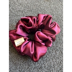 Red satin Scrunchie
