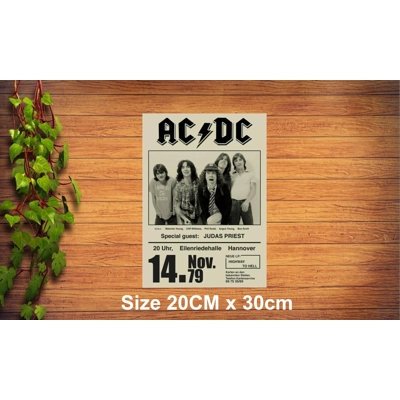 AC/DC Metal Sign