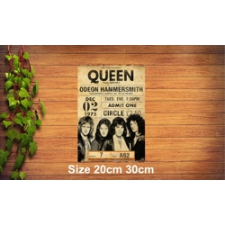 Queen Metal Sign