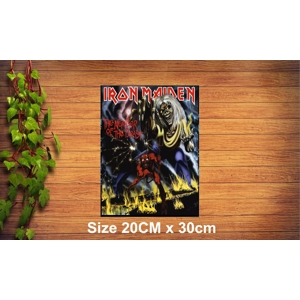 Iron Maiden Metal Sign