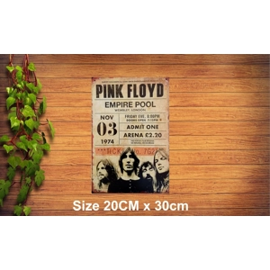 Pink Floyd Metal Sign