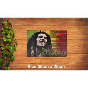Bob Marley Metal Sign