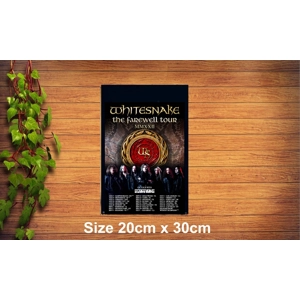 Whitesnake Metal Sign