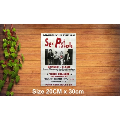 The Sex Pistols Metal Sign