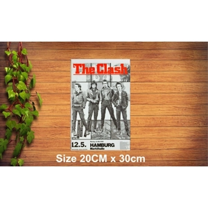 The Clash Metal Sign