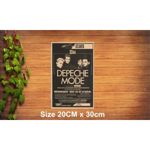 Depeche Mode Metal Sign