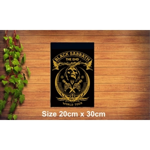 Black Sabbath Metal Sign