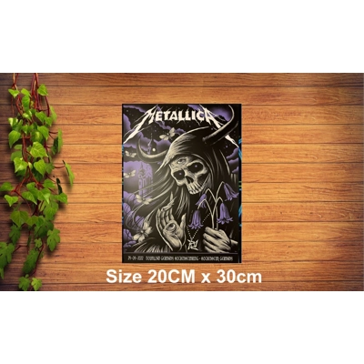 Metallica Metal Music Sign