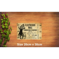 Fleetwood Mac Metal Sign