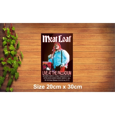 Meatloaf Metal Sign