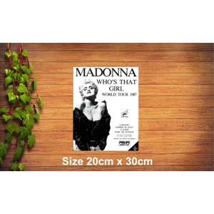 Madonna Metal Sign