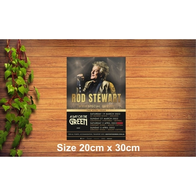 Rod Stewart Metal Sign