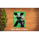ED Sheeran Metal Sign