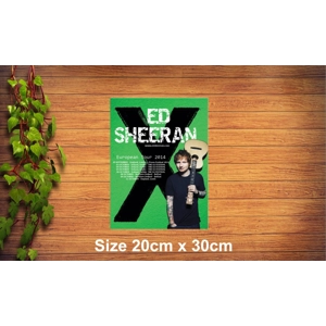 ED Sheeran Metal Sign