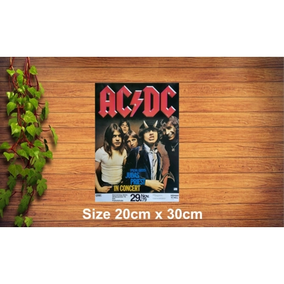 AC DC Metal Sign