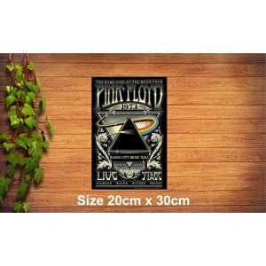 Pink Floyd Metal Sign
