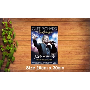 Cliff Richard Metal Sign