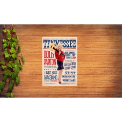 Dolly Parton Metal Sign