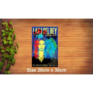 Lana Del Rey Metal Sign