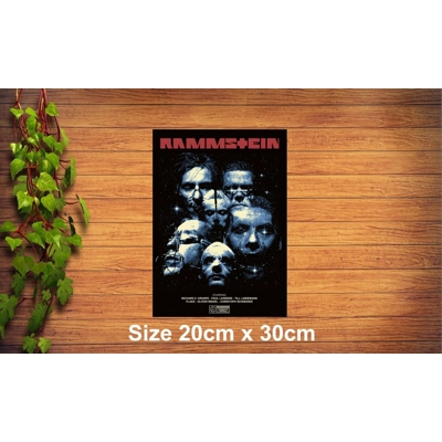Rammstein Metal Sign