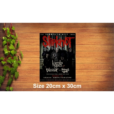Slipknot Metal Sign