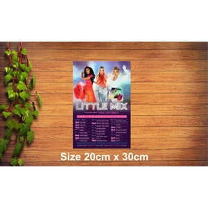 Little Mix Metal Sign