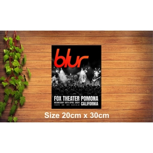 Blur Metal Sign