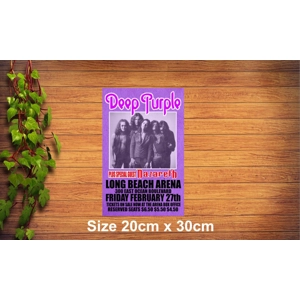Deep Purple Metal Sign
