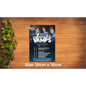 The Vamps Metal Sign