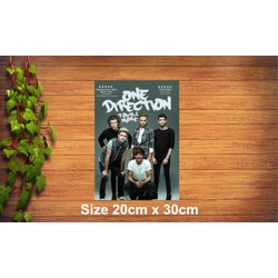 One Direction Metal Sign