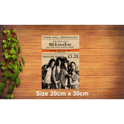 Slade Metal Sign