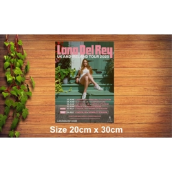 Lana Del Rey Metal Sign